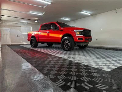 ガレージ床タイルプラスチック